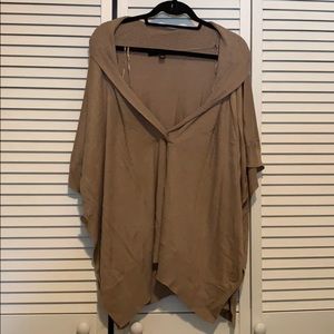 Drape sweater/poncho